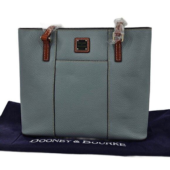 DOONEY & BOURKE Small Lexington HEATHER (Retired)  Pebble Leather Shopper NWT - Picture 5 of 16